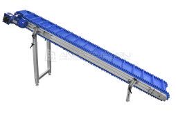 Diagonal conveyor