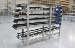 Multi-level belt conveyor