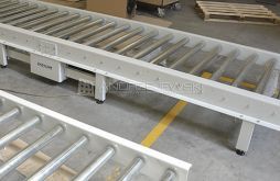 Line of driven conveyors